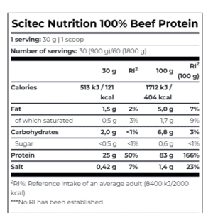 پروتئین بیف سایتک نوتریشن 1.8 کیلوگرمی | Beef Protein